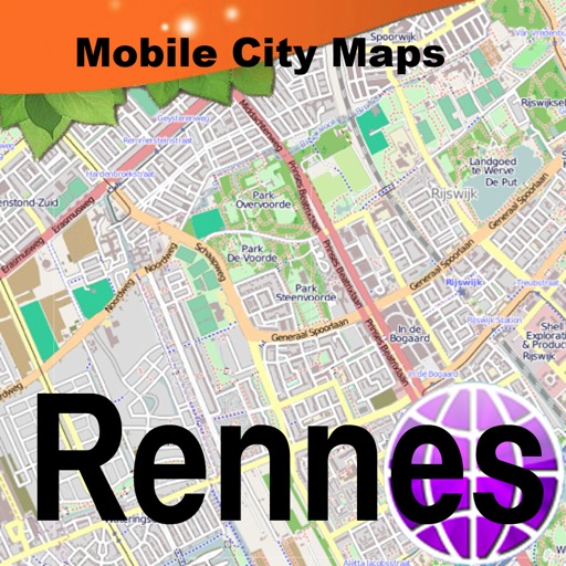 Rennes Street Map icon