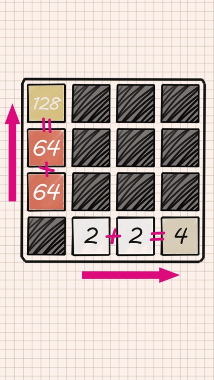 2048 - Number puzzle Doodle Style screenshot-3