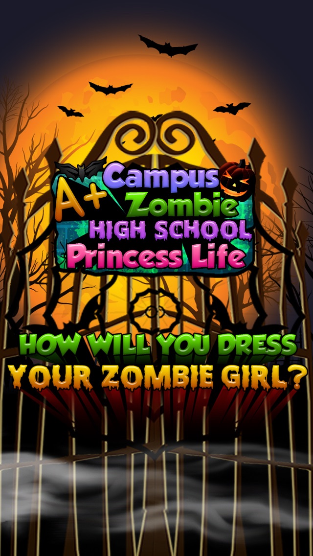 +キャンパスゾンビメイクハイスクールプリンセススパライフ - 女の子のための無料のサロンゲームのおすすめ画像1