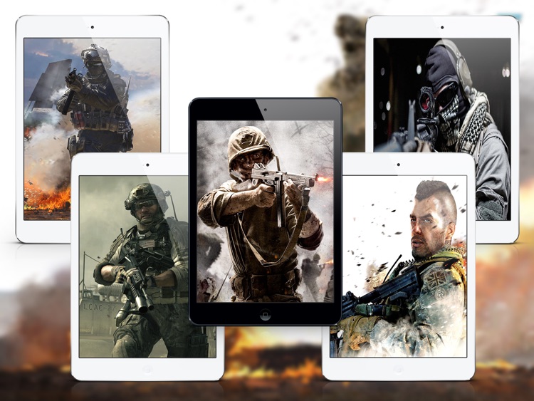 HD Wallpapers for COD - iPad Version screenshot-3