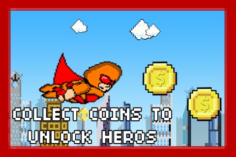 Pixel Heroes - The rocket man fighting super villains screenshot 3