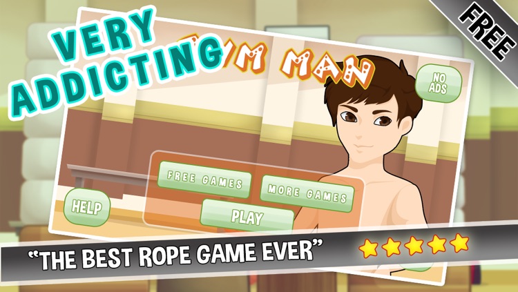 Gym Man Sports - A Swing, Angry Run And Jump Gran-d Gymnastics Game For Kids