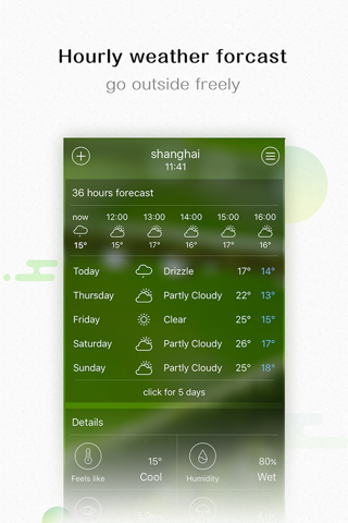 Weather - 10 days forecast screenshot 2