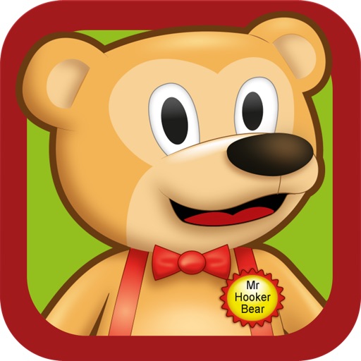 Mr Hooker Bear's Letter Pop iOS App