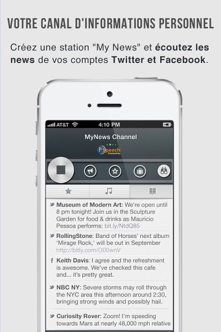 OneTuner Pro Radio Player for iPhone, iPad, iPod Touch - tunein to 65 genre stream! screenshot 4