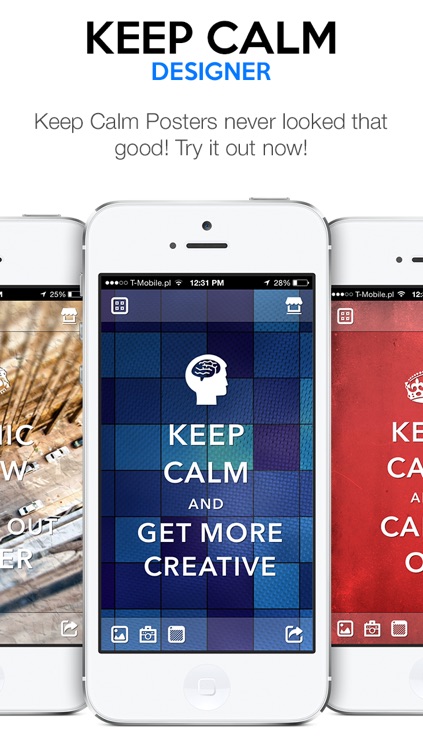 Keep Calm Designer - Create Custom Posters and Wallpapers