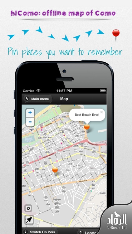 Como Offline Map from hiMaps:hiComo