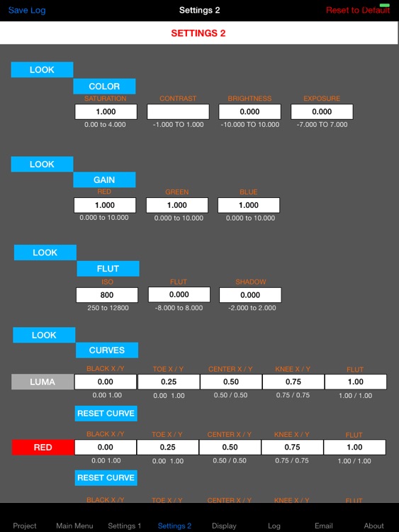 Digital Camera Setup RED EPIC