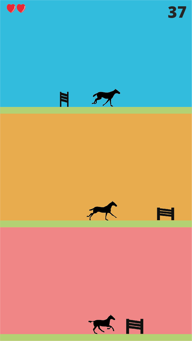 How to cancel & delete Make the Horse Jump Free Game - Make them jump Best Game from iphone & ipad 1