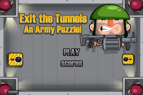 Exit The Tunnels Lite - An Army Puzzle screenshot 4