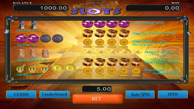 Slots of the Mayan's - With Bonus Round(圖2)-速報App