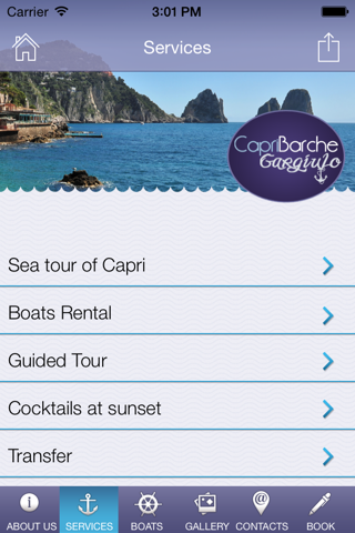 Capri Barche Gargiulo screenshot 2