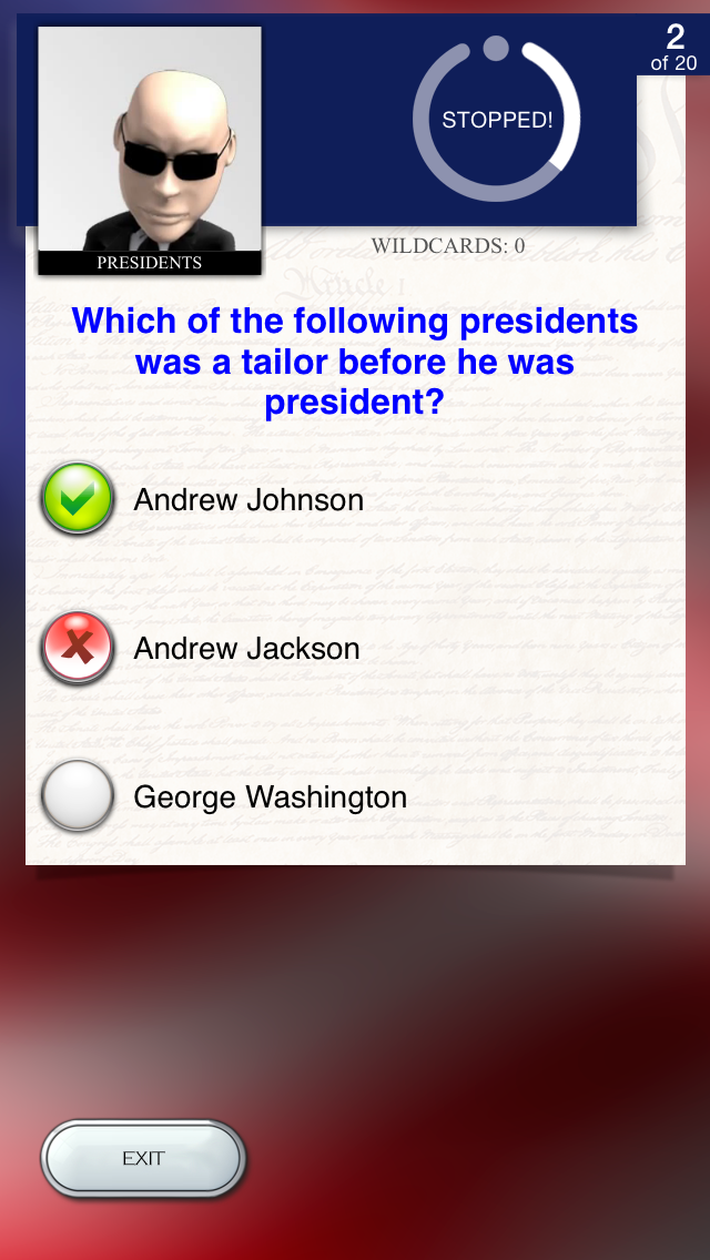 How to cancel & delete United States History Expert: Trivia Challenge. Measuring Your Knowledge. from iphone & ipad 1