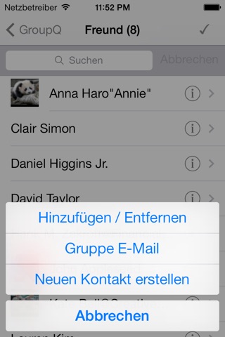 Contacts Group Manager - GroupQ screenshot 3