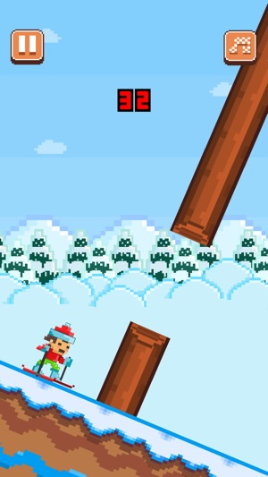 Ski Jumpers - Play Free Pixel 8-bit Skiing Games(圖3)-速報App