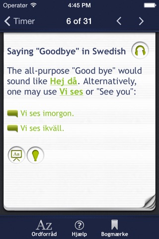 Presenting yourself  – Introductory Swedish screenshot 2