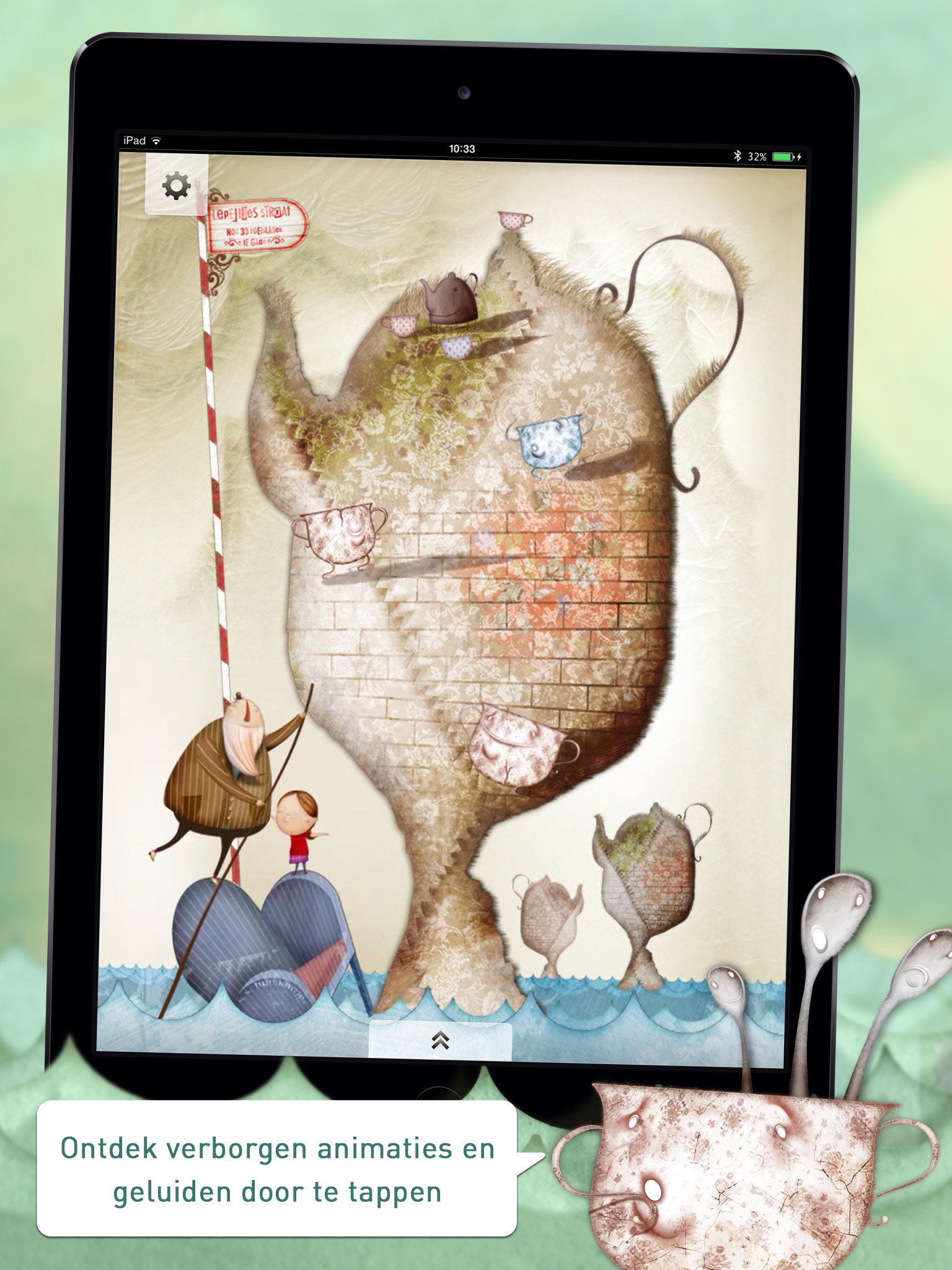Land of Mislaid, a narrated interactive children's storybook screenshot 2