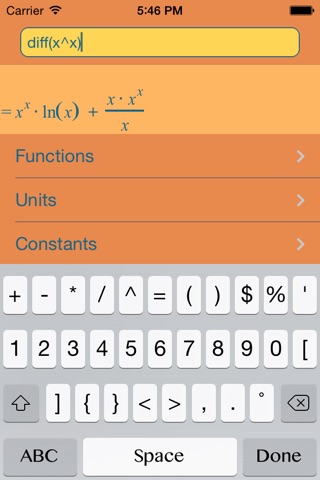 Math and Physics Scientific Calculator screenshot 2