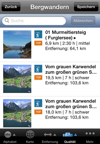Wege Tirol App: Tirol Wandern mit den WanderHotels*Tirol screenshot 3