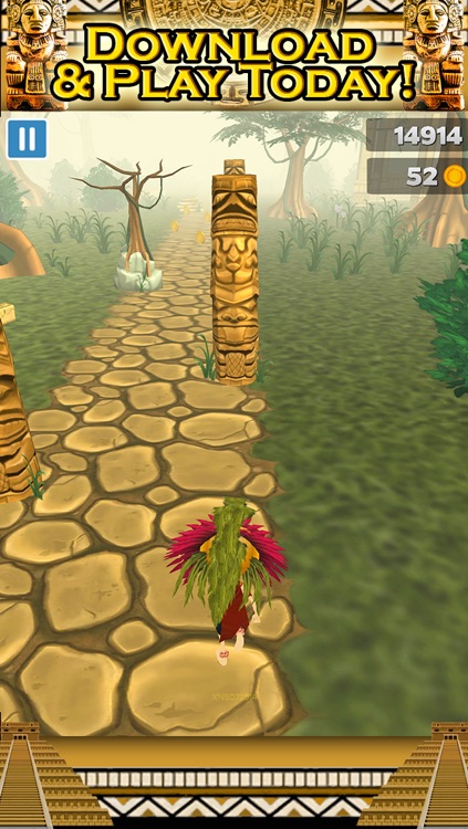 Aztec Temple 3D Infinite Runner Game Of Endless Fun And Adventure Games PRO screenshot-4