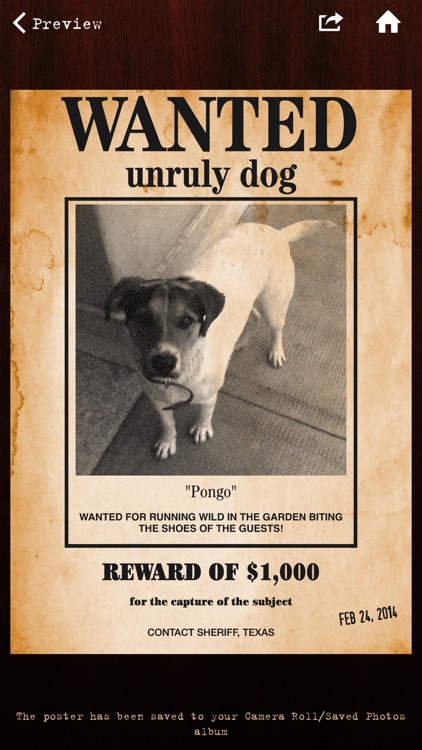 Wanted Poster Pro screenshot-0