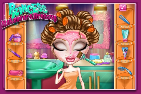 Princess Makeover&Dressup screenshot 2