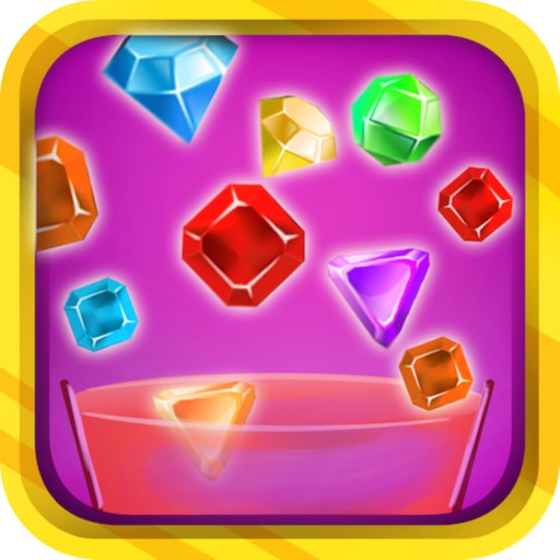 Jewels Match Line Classic iOS App