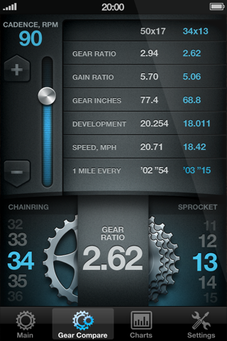 Bike Gear Calculator - Bike Gears, Cycling Gear Calculator, Bicycle Gear Calculator screenshot 3