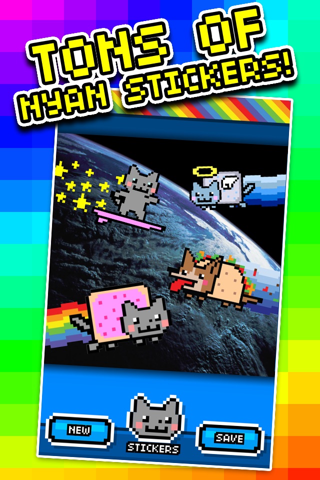 NyanCam - Nyan Cat Sticker Photobooth! screenshot 3