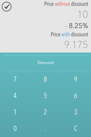 Tip Calculator including Sale and Tax Calc screenshot 2