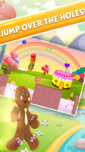 Happy Gingerbread Man Dash: Don't Break the Cookie(圖1)-速報App