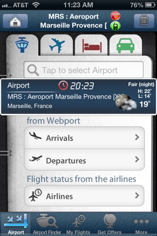 Marseille Airport Provence (MRS) Flight Tracker screenshot 3