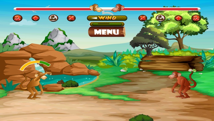 Angry Monkey Mud Toss Fight screenshot-3