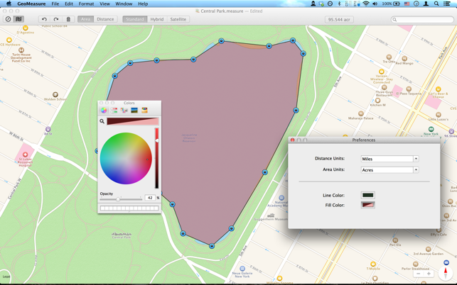 Geo Measure - Map Area / Distance Measur