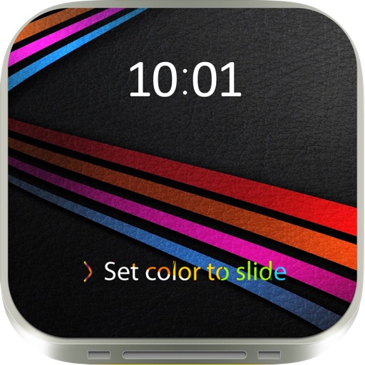 Color my lock : Set background for slide to unlock & Design for Lock screen Icon