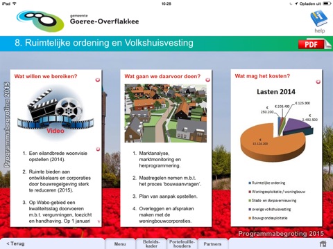 Begrotingsapp Gemeente Goeree-Overflakkee 2015 screenshot 3