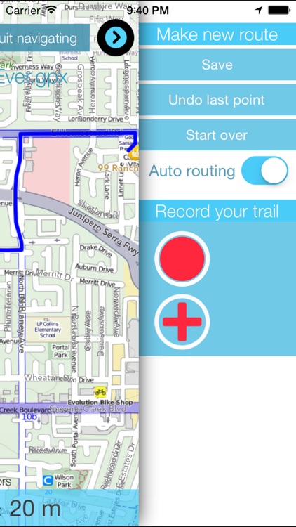 Trail Compass, gpx-navigator
