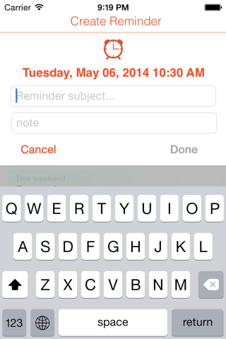 Quick Reminders: Super fast way to create a reminder screenshot 2