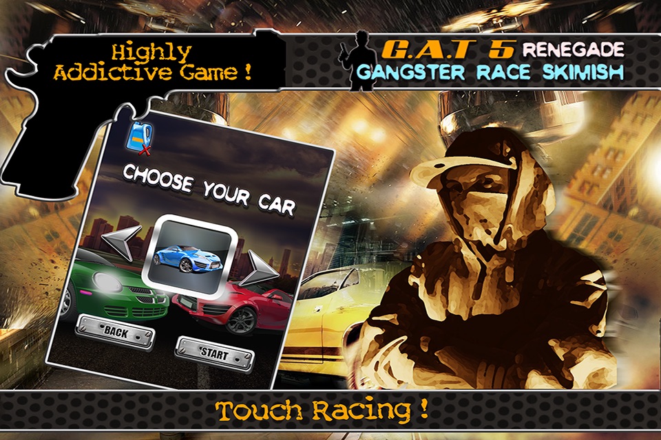 G.A.T 5 Renegade Gangster Race Skimish : Mega Hard Racing and Shooting on the Highway Road screenshot 2