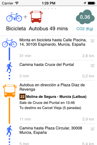 MUTRANS: Portal de Transportes del Ayuntamiento de Murcia screenshot 3