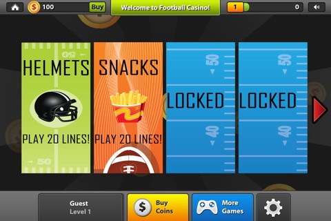 Super Bowl Casino - Spin the Football Slot Machine and Bonus Games screenshot 2