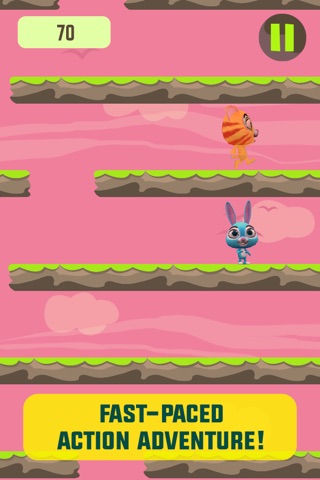 Speedy Bunny: Funny Rabbit Sky Climber screenshot 3