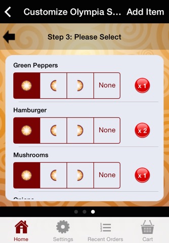 Olympia Pizza Mobile Ordering screenshot 4