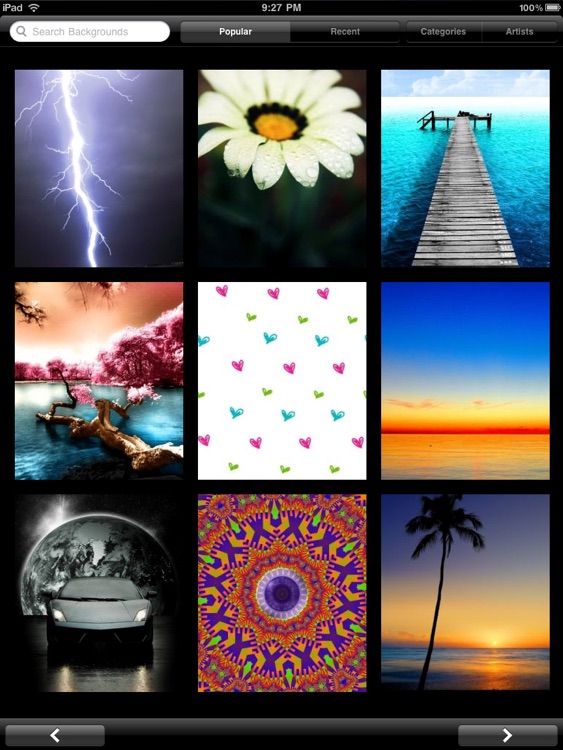 Backgrounds HD screenshot-3