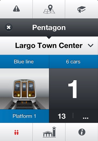 Metro Washington DC Infomaps screenshot 2