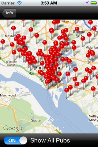 Pubs of Southampton, UK screenshot 4