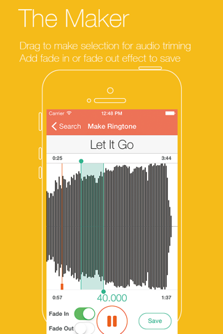 Ringtone Designer+ screenshot 3