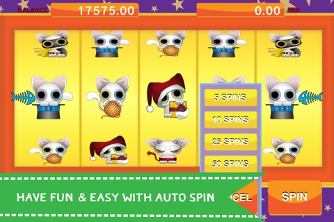 Arukone Neko Kawaii - Slots Machine Free screenshot 3