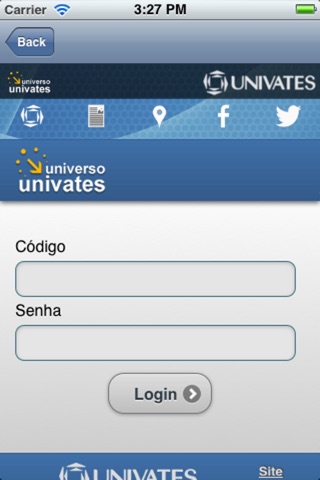 Univates screenshot 2