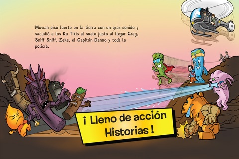 Desconocidos: El Secuestro Ku - Neon Tiki Tribe - Espanol screenshot 2